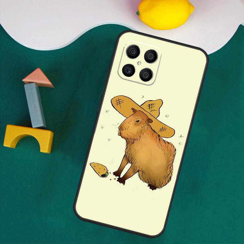 

Cute Capybara Case For Honor Magic 7 5 6 Lite Honor 200 Pro 50 70 90 Lite X9a X8a X8 X9 X8b X9c X9b Cover Honor Magic6 Pro