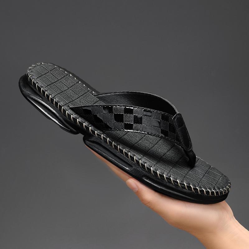 Summer Man Flip Flops Luxury Brand  Designer Men's Shoes Sale Adult Men's Sandal Shoes for Events Slippers House Man Flop