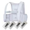 TULTEX Ice Vest (with 4 Ice Packs) AZ-865948, Heatstroke Prevention, Aitos XL, 3, Silver Gray