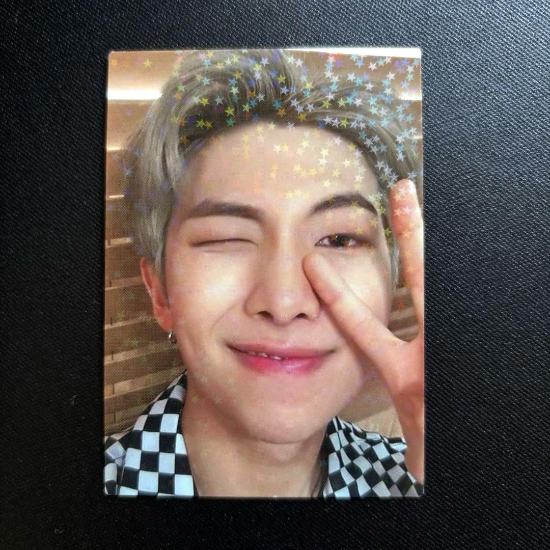 

[USED] BTS RM FC Continuous Trading Card Official Update RM Namjoon Hologram Included