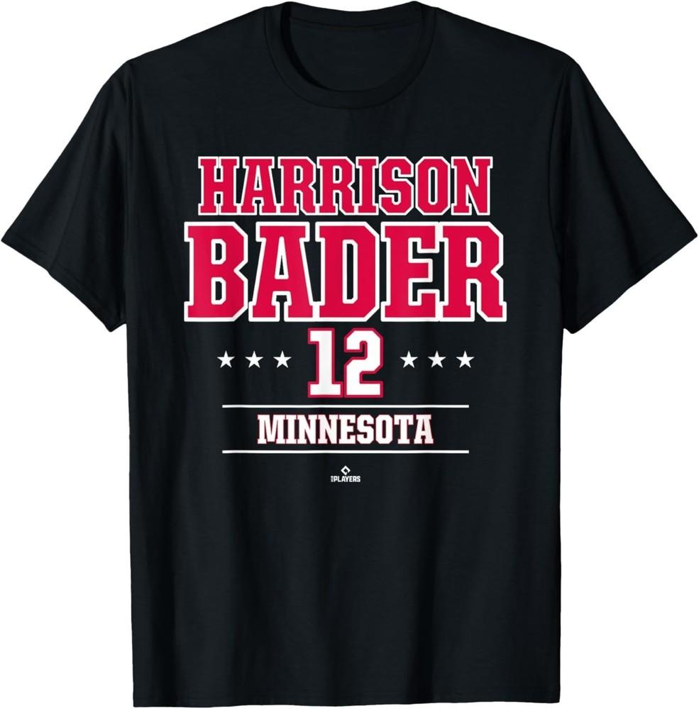Baseball Star Harrison Bader Minnesota MLBPA T-Shirt M