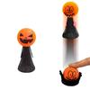 10pcs Funny Bouncing Jumping Pumpkins Doll Spring Birthday Party Decor for Kids Toy Finger Doll Halloween Toy Decoration