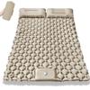 Ultralight Portable TPU Inflatable Camping Pad - Moisture-Proof, Single/Double, Foot-Press Design