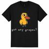 Funny Duck Graphic T-Shirt Unisex Casual Tee Cute Bird