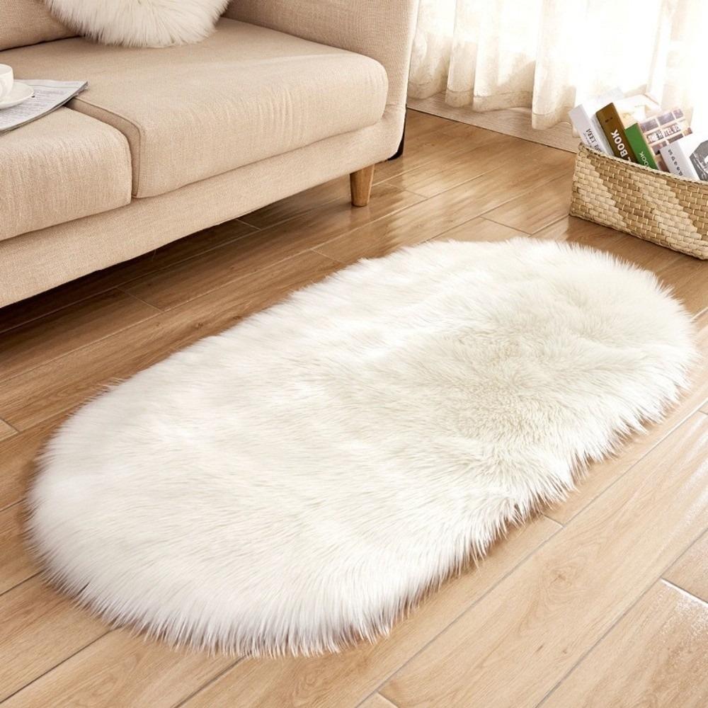 Floor Protection Sheepskin Carpet Imitation Wool Long Hair Carpet New Sofa Cushion  Home Decor