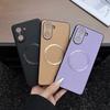 For OnePlus Nord CE5 5G/Ace 5 Racing 5G Magnetic Case Litchi Texture PU Leather + TPU Phone Back Cover