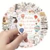50/100PCS New Inspirational Classics Graffiti Stickers Wholesale Luggage Scooter Waterproof