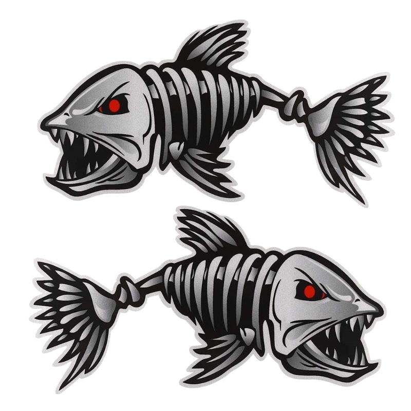 Decals Sticker for Canoe Kayak Boat Fishing Canoe Graphics Car Truck Reflective