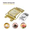 Stainless Steel Egg Slicer & Cutter - Kitchen Gadget