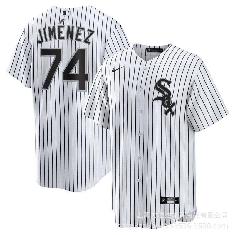 2026 Chicago White Sox Baseball Jersey Short Sleeve Button Front Training Uniform Team Sports