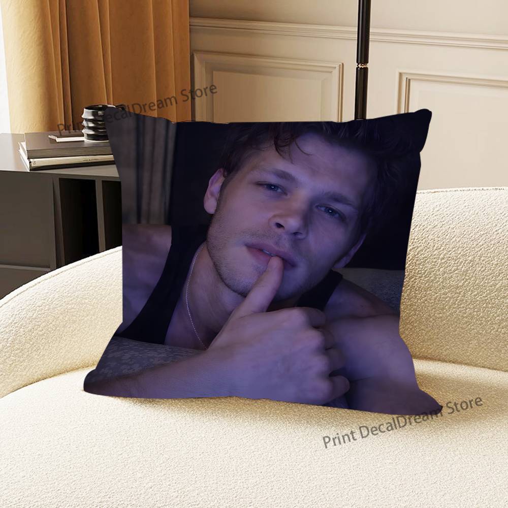 K-Klaus Mikaelson Cushion For Bedroom Car Coffee Shop Room and Living Room Sofa Decorative Pillow Cover Case