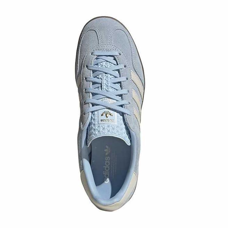Adidas Gazelle Indoor Clear Sky Gum Damen Sneaker Blau Off-White JI2717