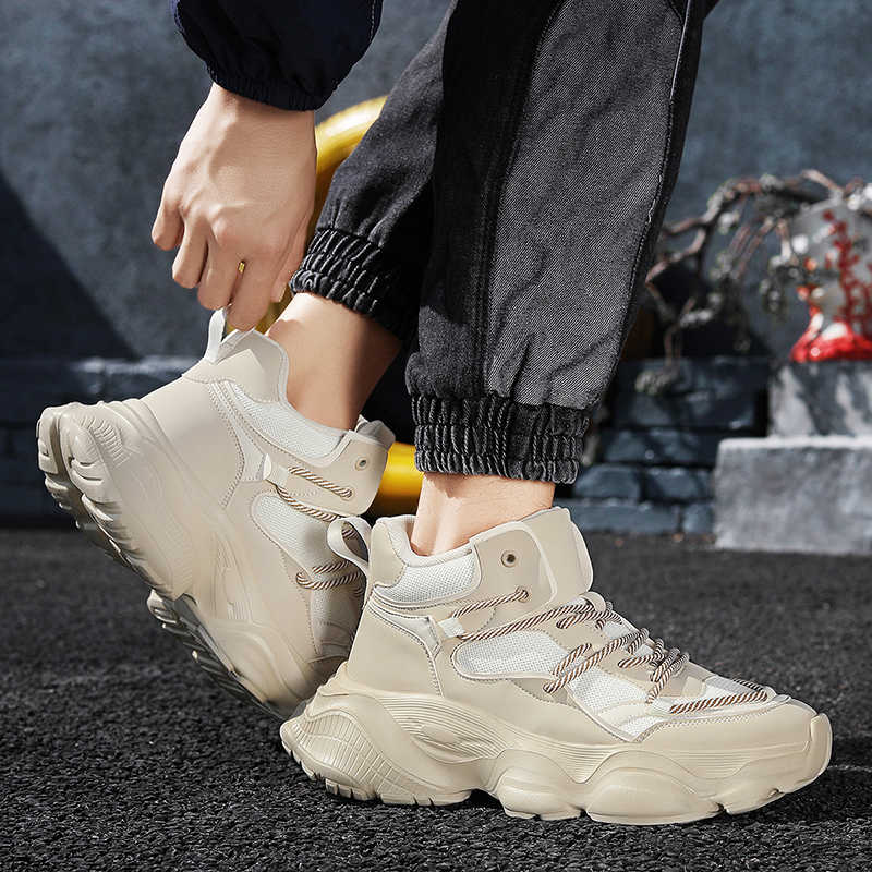 Flat Sole Appearance Increases Blue Dress Shoes For Men Heels Men's Dress Shoes Grandma Sneakers Sports Retro Loafer'lar