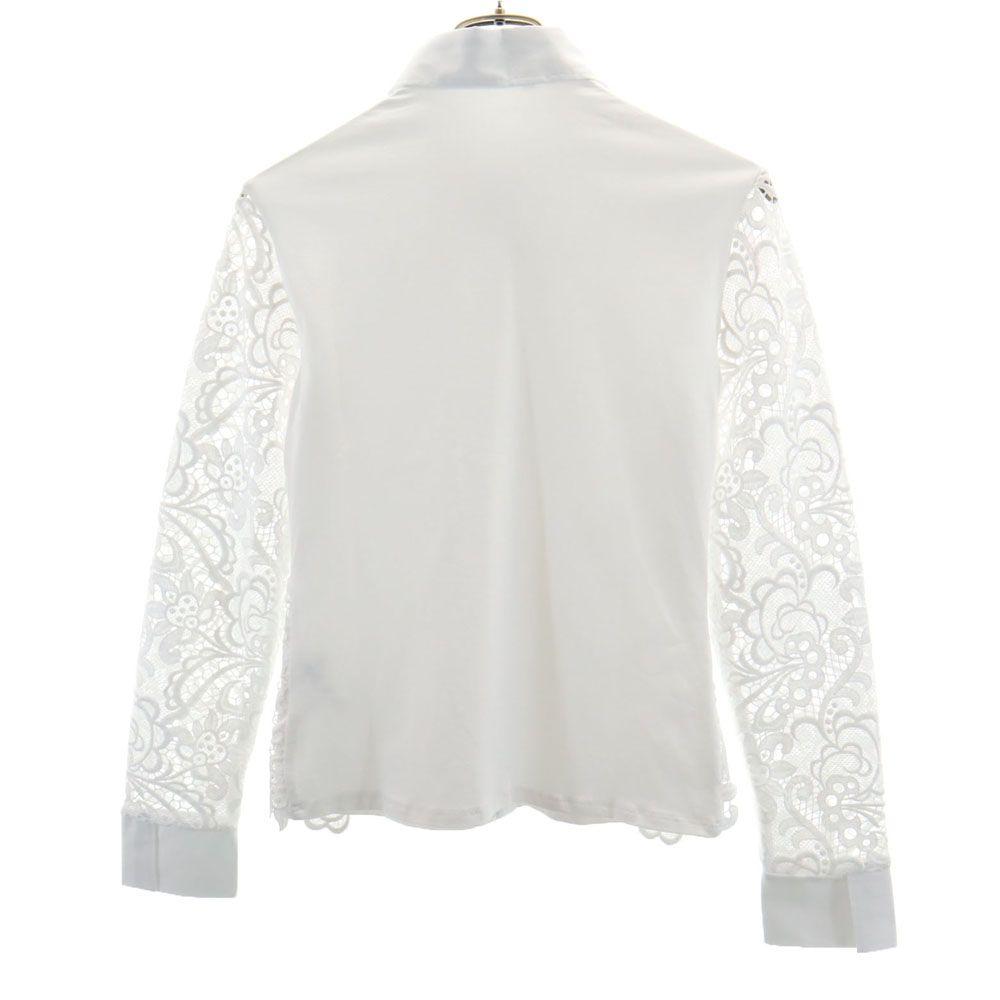 Unused NARACAMICIE Made In Italy Long Sleeve Blouse White Tagged Women Used