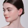 [Rosemont] Silver Heart Earrings Rc24B36J