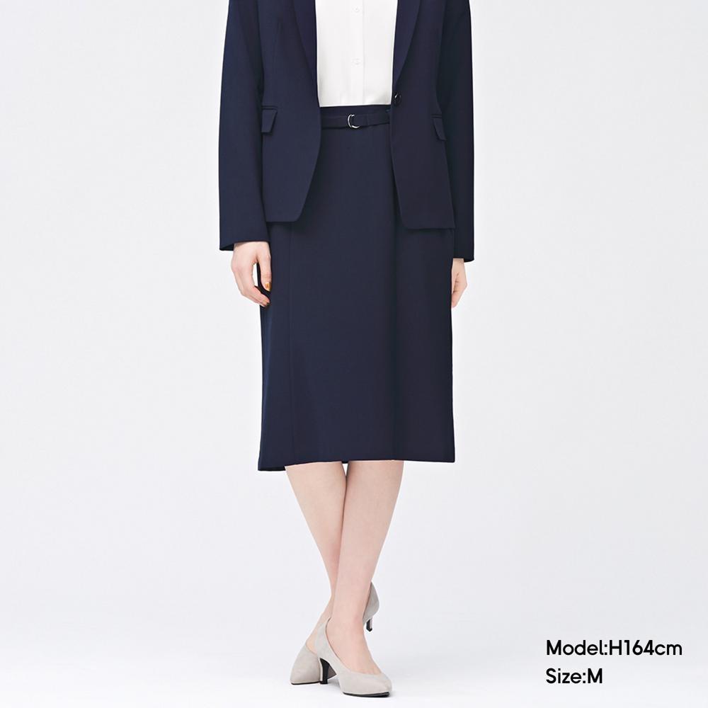 

Моющаяся полурасклешенная юбка-миди GU Z+X Можно разобрать