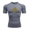 Men's Quick Dry Compression Workout T-Shirt Breathable Elast