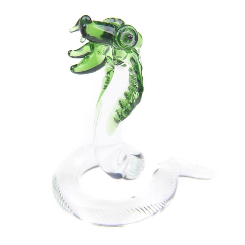 Exquisites Crystal King Snake Sculpture Snake Statue Enhancing Living Room or Office Aesthetic Appeal Home Decors