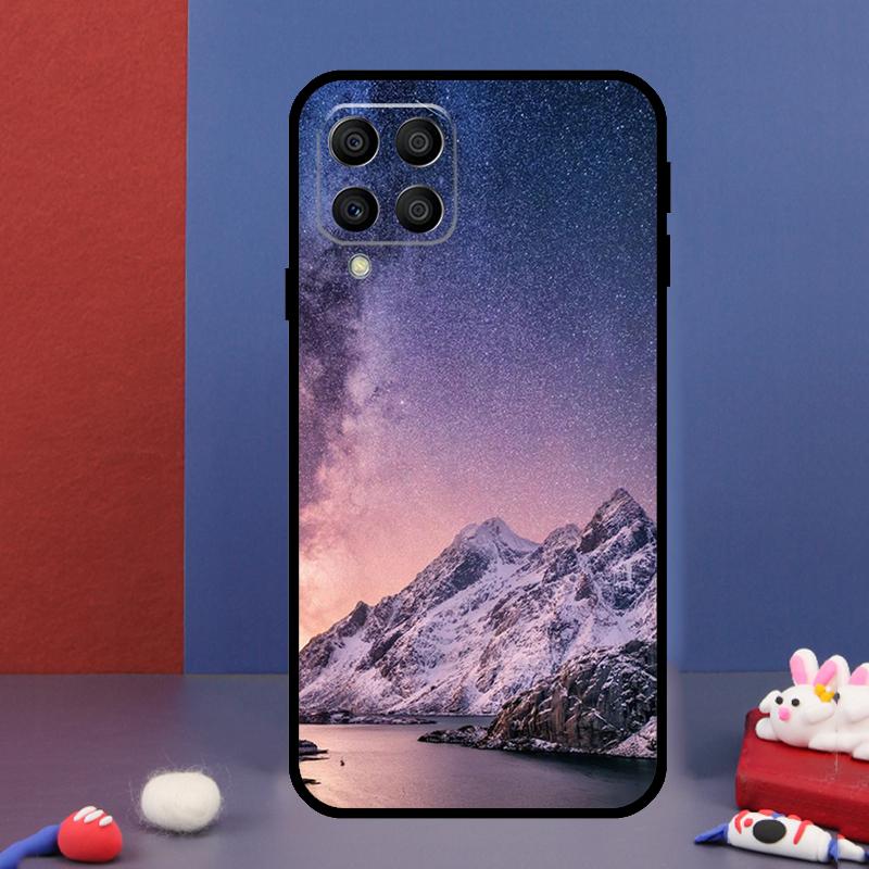 Star Space Moon Night For Samsung Galaxy M33 M13 M23 M53 M15 M55 M31 M51 M14 M34 M54 M20 M30s M32 M52 Phone Case