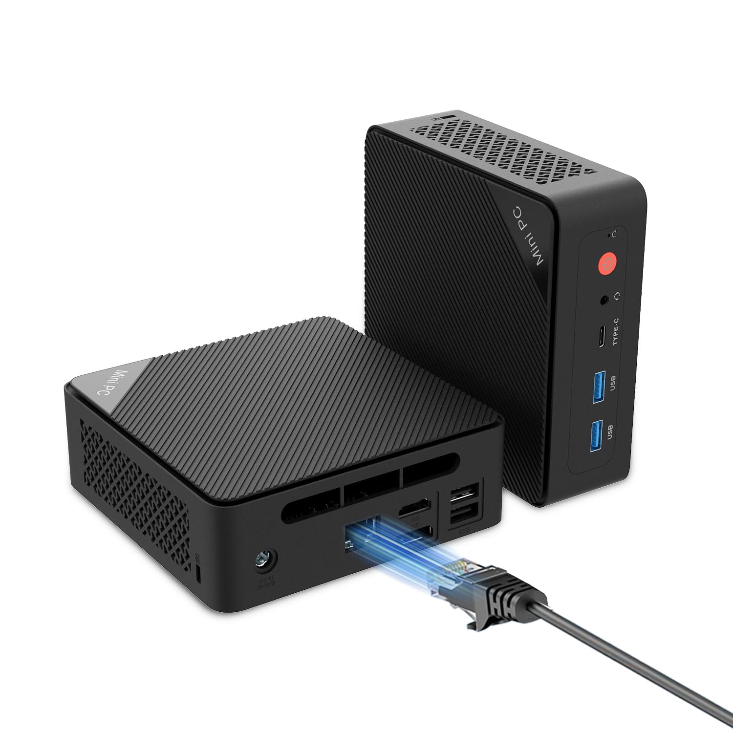 

Mini PC with up to Intel 6500Y DDR4 WiFi LAN simultaneous low power fast heat quiet Gold 3.60GHz processor, 16GB+256GB storage, 5/BT 5.0, 2.5G