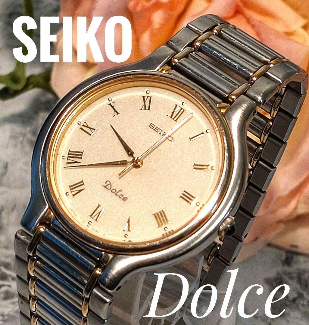 

[Б/У] SEIKO Dolce Серебристо-золотистые