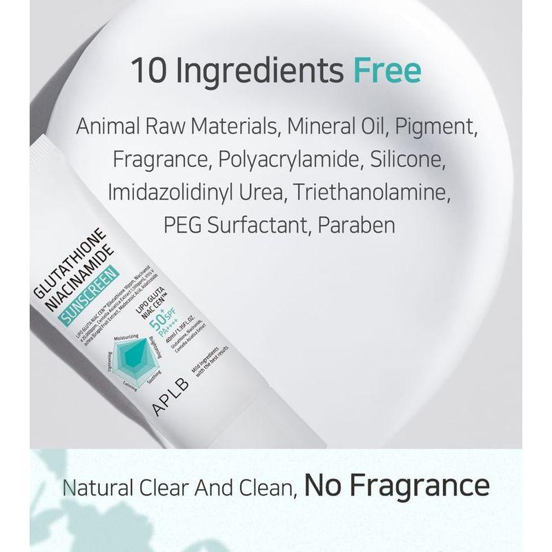 APLB - Glutathione Niacinamide Sunscreen