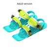 Mini Ski Shoes for Outdoor Sports, Snowboard Shoes, Snow Ski Supplies, Sledding Ski Shoes, Winter Ski Equipment, New