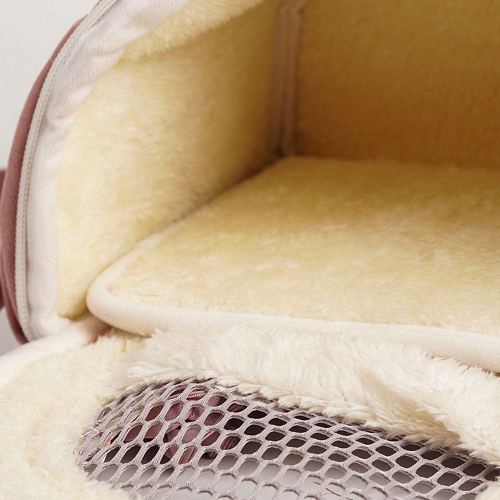 Breathable Small Pet Carrier Handle Outdoor Hamster Pouch Pet Travel Cage Chinchillas