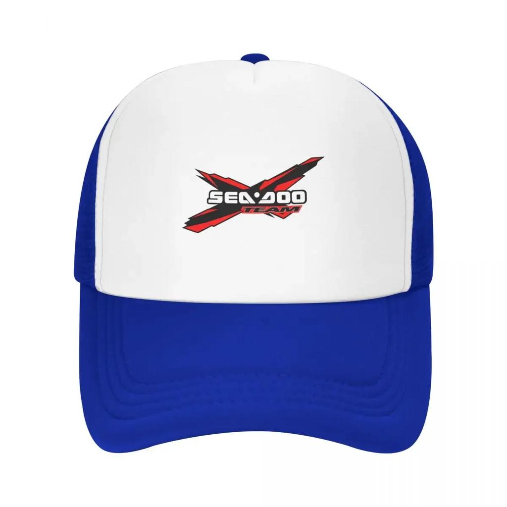 Sea Doo Team Rxt Brt Logo Marine Racing PerforUnisexce Baseball Cap Trucker Hats Breathable Summer