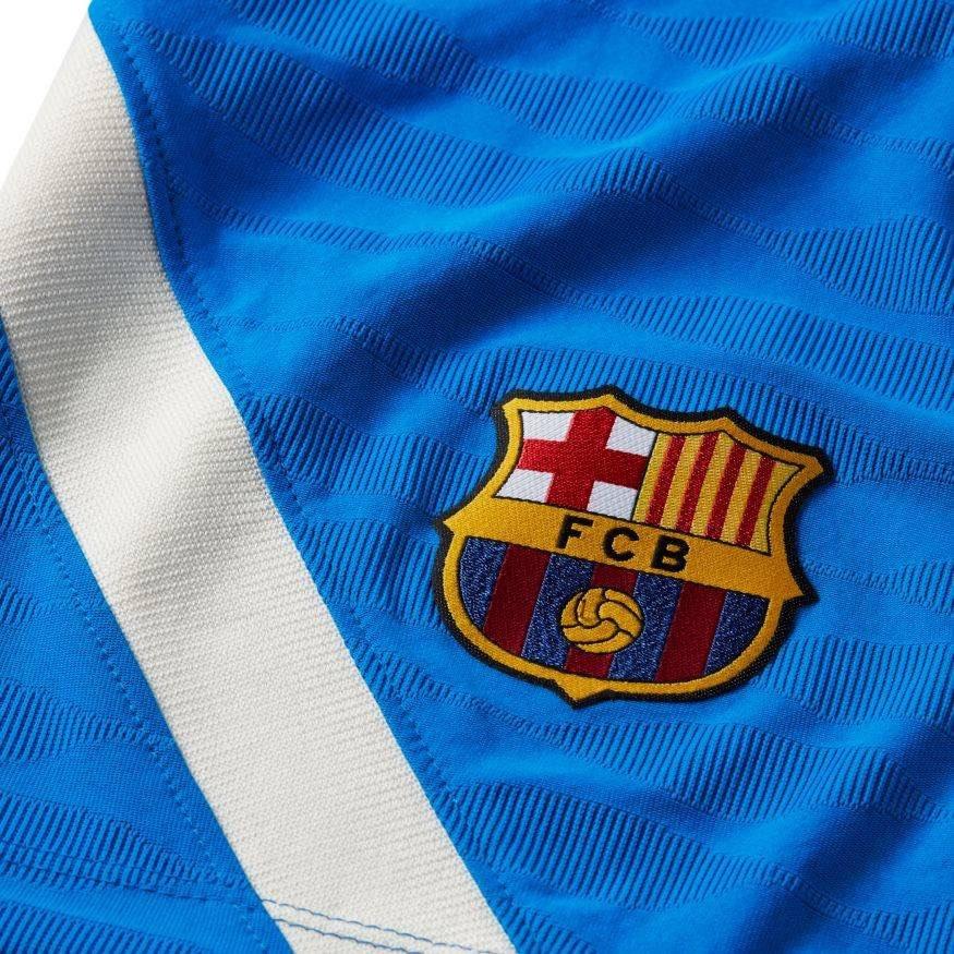 Nike Dri-FIT ADV Barcelona Soccer Shorts Player Edition Logo Print Elastic Shorts Men shorts Blue CW1206-427