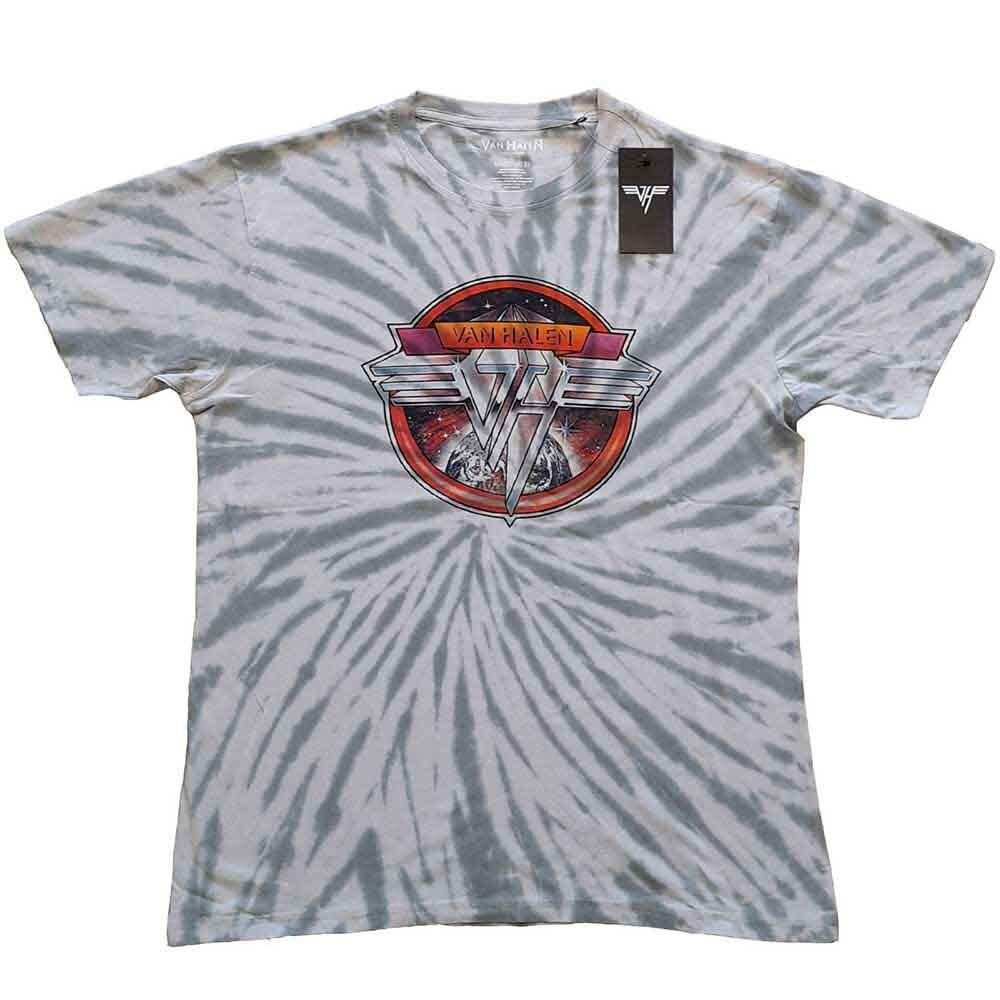 Van Halen Chrome Logo T-Shirt Grey New Unisex T-Shirt XXXL