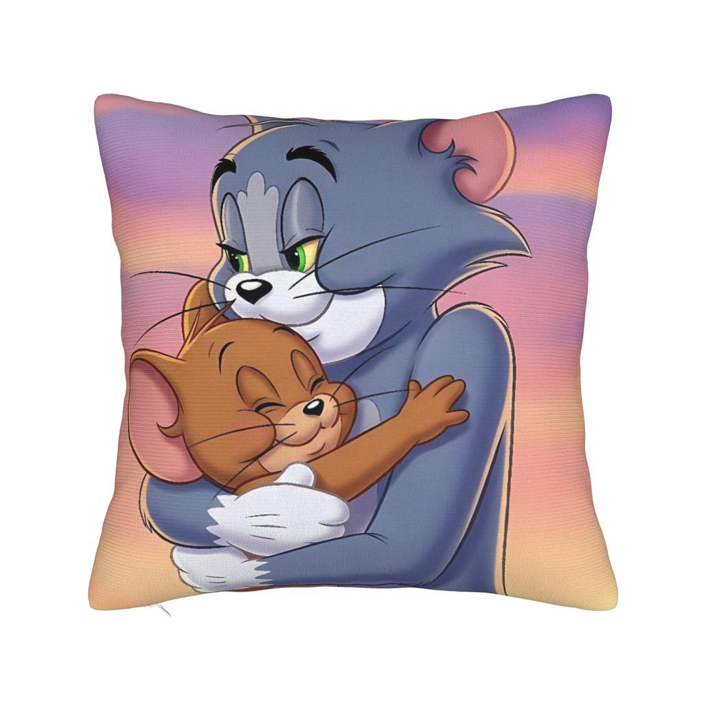 Good Friends Pillow Case Jerrys and Toms Morden Pillow Cover Comfy Pillowcases For Sofa Bedroom Home Decor