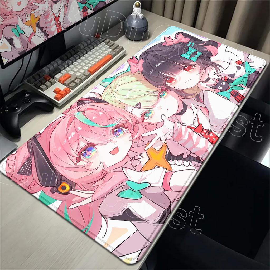 AOD Cute Angels of Delusion Anime Girl Zenless Zone Zero Mouse Pad ZZZ Aria Chinatsu Ye Shunguang Mousepad XXL Game Keyboard Mat