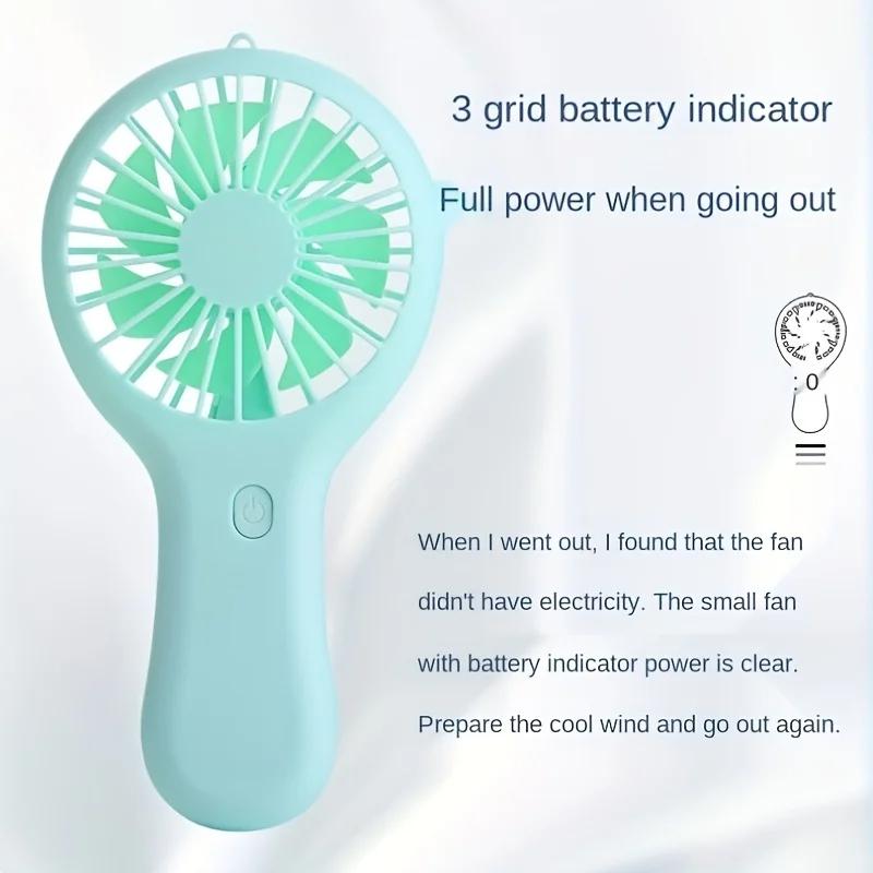 Mini Taşınabilir Cep El Fanı USB Şarj Şarj Edilebilir Soğuk Hava Seyahat Soğutucu Soğutma Mini Fanlar
