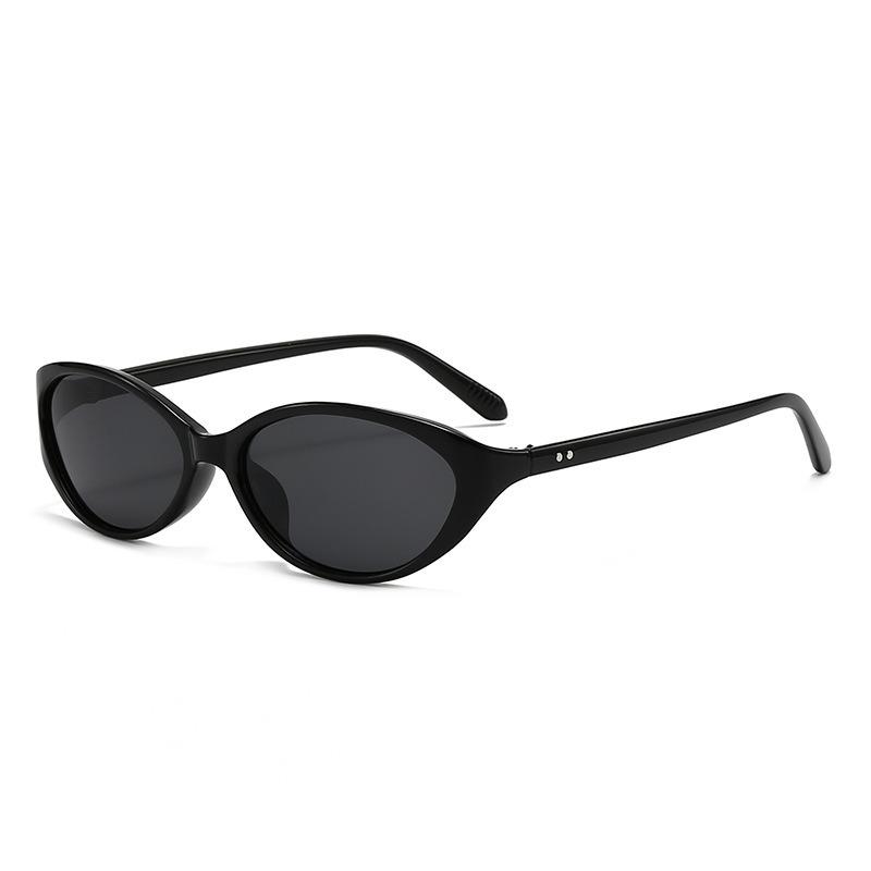 

New Cat Eye Rivet Sunglasses Women Fashion Luxury Leopard Print Sunglasses Men Black Glasses Driving And Fishing Sunglasses UV