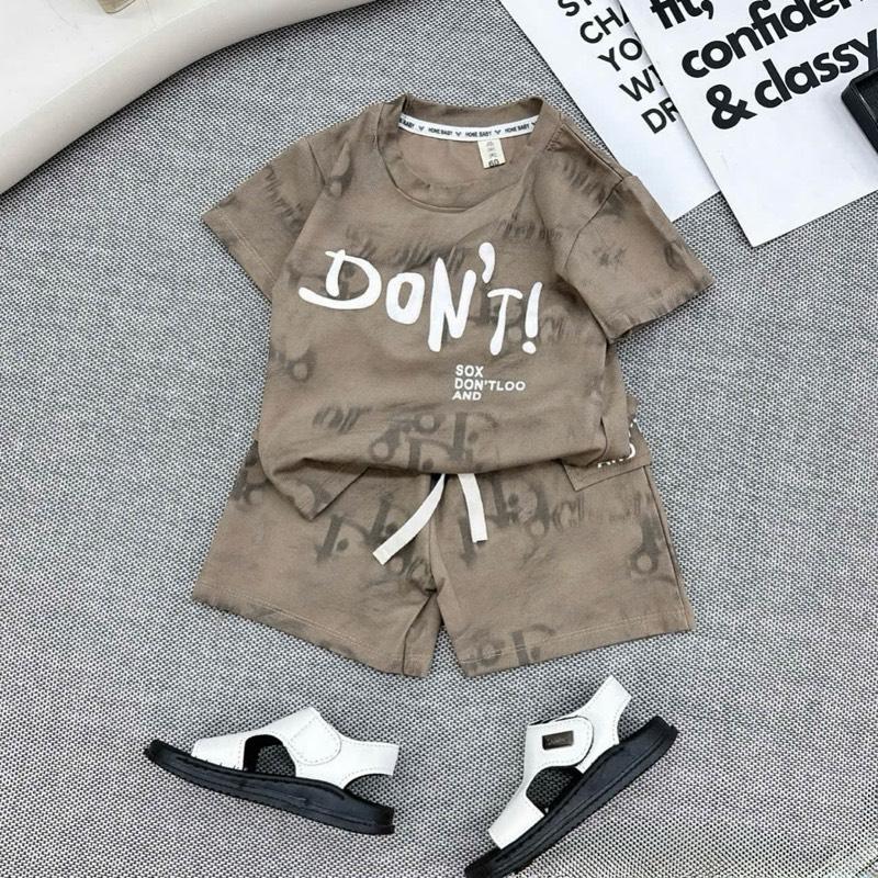 Детская одежда мальчики и девочки футболка повседневный комплект 150