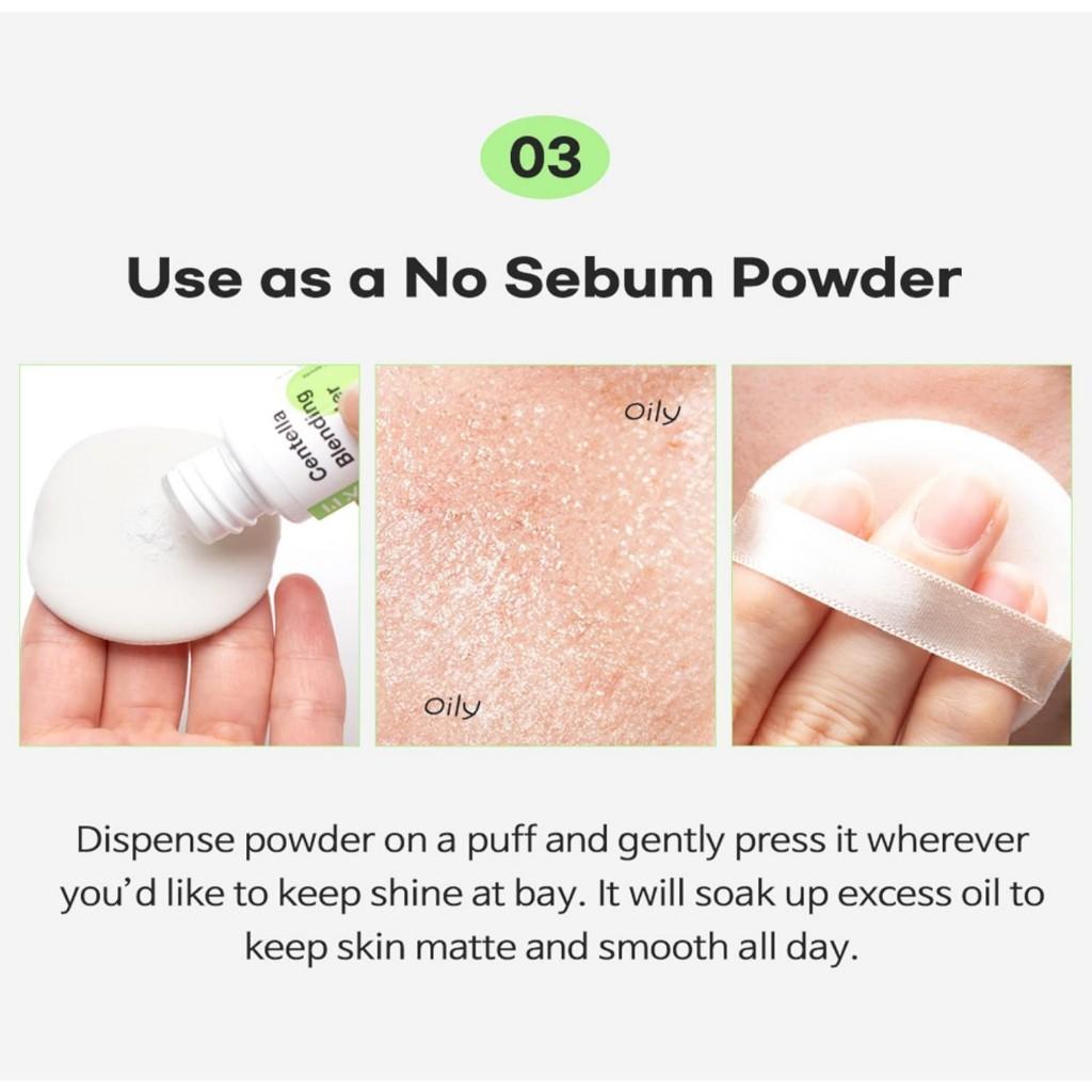 TIAM Centella Blending Powder, 10g | CICA Powder, Sebum Control, reduce acne marks, Asiaticoside, Madecassic Acid, Asiatic Acid