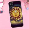 Sun Moon Face For Xiaomi Redmi Note 14 10 11 12 13 15 Pro Plus Phone Case For Redmi 15 15C 14C 12C 10C 13C