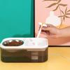 Cat Water Fountain & Food Bowl for Food and Water Dispenser Set Automatic Pet Fountain Water Dispenser and Stainless Steel Bowl