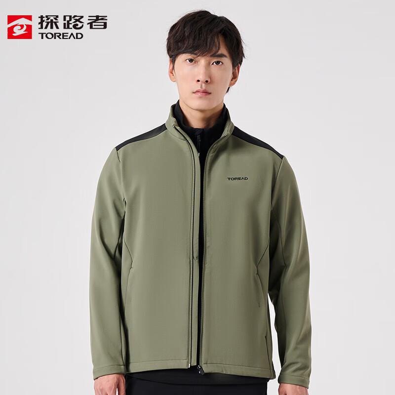 TOREAD Men s Outdoor Windproof Warm Stretchy Softshell Jacket XL