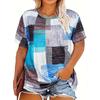 Women's T-shirt with Striped Pattern
