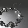 Vintage Distressed Dice Bracelet, Light Luxury, Niche & Exquisite Couple Bracelet, Unique Punk Hip-Hop Jewelry