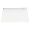 Binder Cover Acrylic Notebook A5 Organizer Notepad Filling for Protector Office