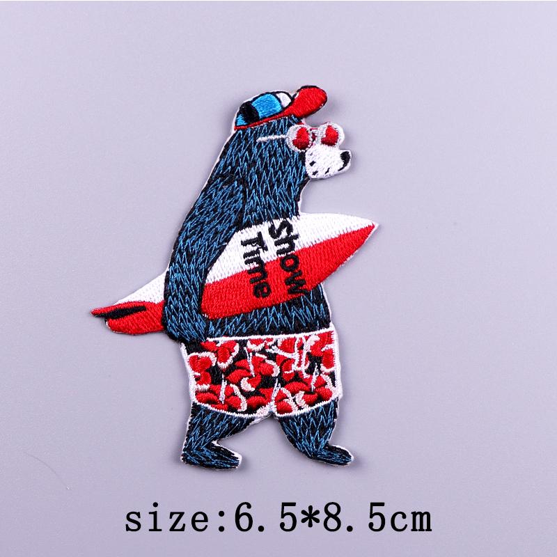 Little Yellow Duck Embroidery Patches For Clothing Hip Hop Animal Patch Iron On Patches On Clothes Fusible Patch Stickers Badges