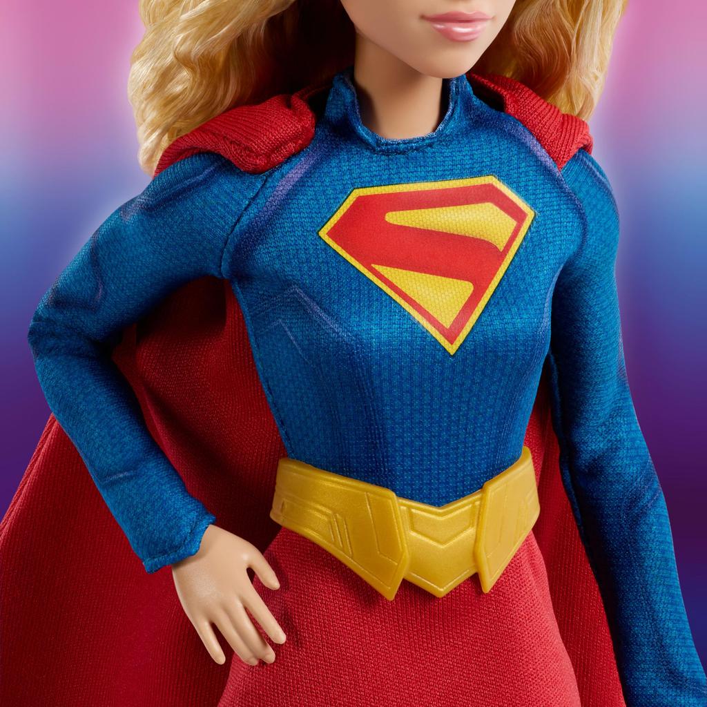 Barbie Supergirl DC Comics Signature Collector Articulated Barbie Ages JJY04 Doll, Body, Doll, 6+, Red,
