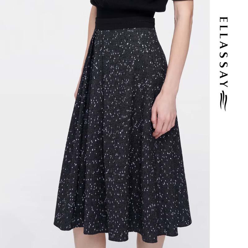 ELLASSAY Elegant Mid-Length A-Line Skirt