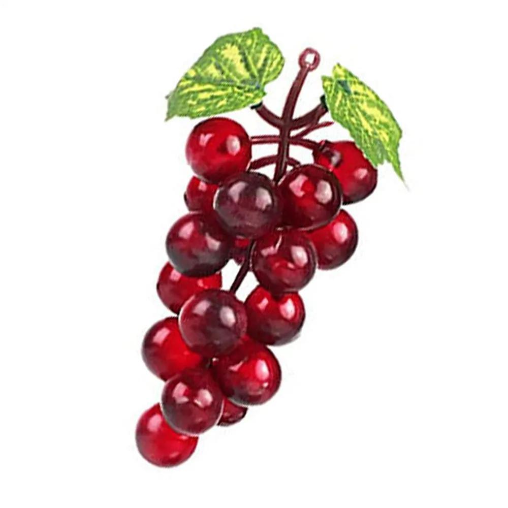 1pcs 18 Grape Simulation Fruit Home Decoration Photography Props And Ornaments