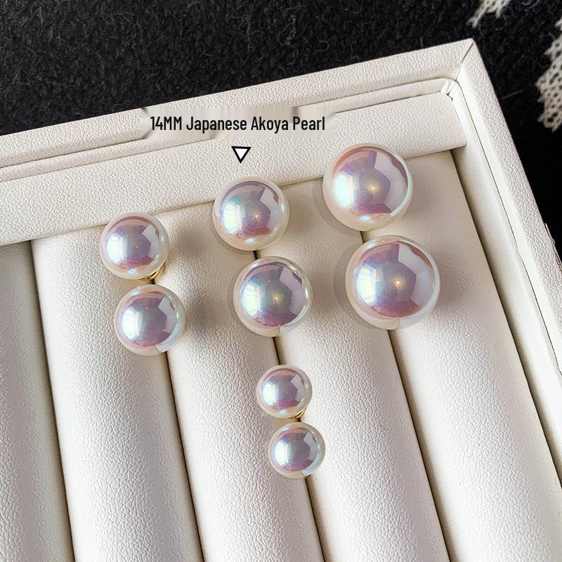 

Серьги-пусеты из стерлингового серебра с розовым жемчугом цвета вишни для женщин - Роскошный и элегантный дизайн, издание 2025 года