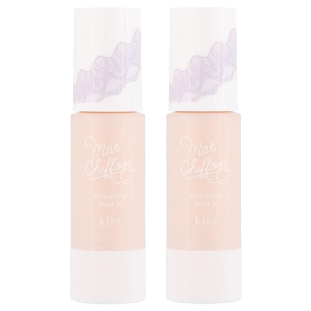 Kiss Matte Chiffon UV Whitening Base N 01 Smooth matte Pore cover SPF26 Makeup base Prevents shine and smudging Marshmallow skin Whitening base (2