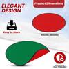 76cm Reversible Christmas Tree Mat Waterproof Round Floor Protection Mat Red and Green Floor Rug Christmas Tree Floor Protector